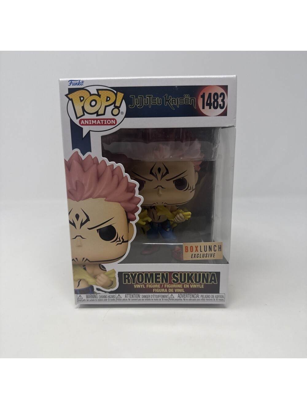 Funko Pop! Animation Jujutsu Kaisen Ryomen Sukuna #1483 Exclusive